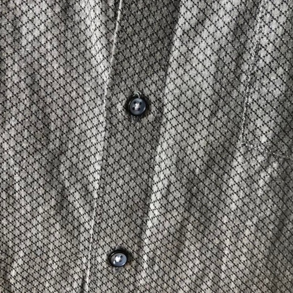 Patterned Button-Up Dress Shirt - Picture 3 of 3